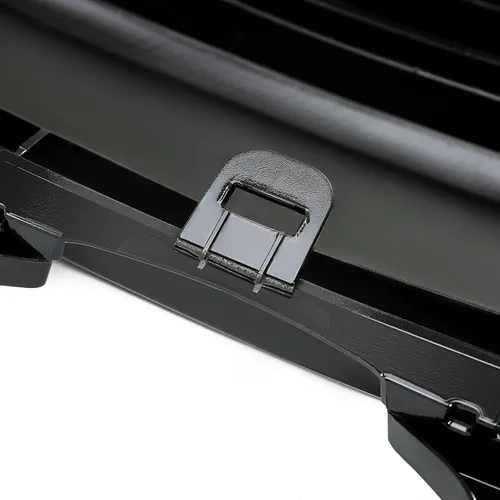Vista 5 de ECOTRIC Rejilla inferior compatible con Toyota Corolla CE L LE LE Eco XLE 2017-2019 Reemplazo para TO1036170 53112-02730 5311202730 RT01530007