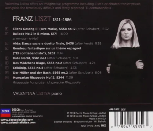 Vista 2 de Valentina Lisitsa Plays Liszt