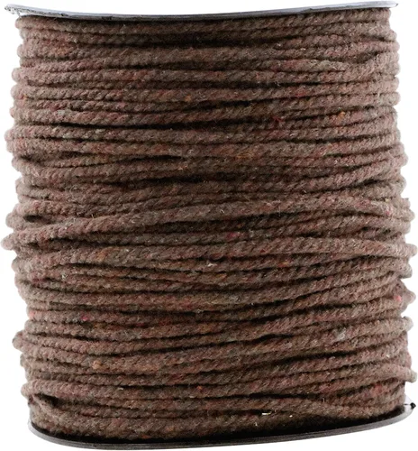 Vista 11 de Mandala Crafts Cordón de macramé negro de 3 hilos de 3 hebras de algodón torcido suministros de macramé - Cuerda de macramé de algodón de 109 yardas