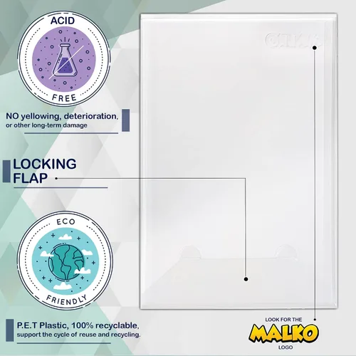 Vista 4 de Funda protectora para cargador superior de cómics, cobre plateado y cómics modernos, con pestaña de índice, paquete de 10