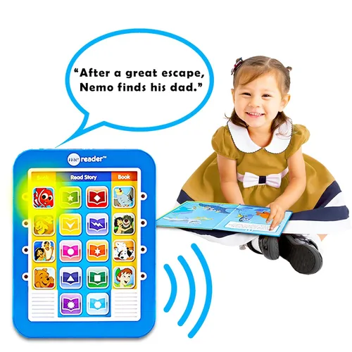 Vista 3 de Classic Disney Read Along Books for Kids - Bundle with 8 Read Aloud Books and Electronic Reader plus Stickers and More