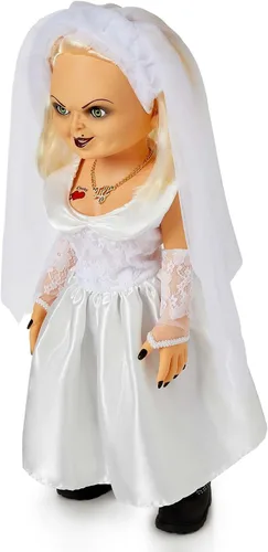 Vista 3 de Muñeca de Spirit Halloween de la novia de Chucky Tiffany, multicolor