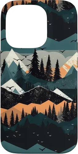 Vista 17 de iPhone 16 Abstract Outdoor Landscape Aesthetic Mountain Case