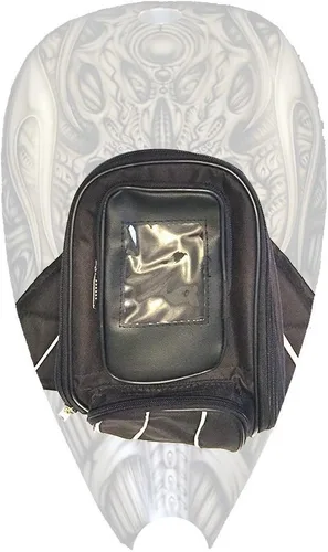 Vista 2 de Bolsa de tanque de motocicleta TB400 Negro