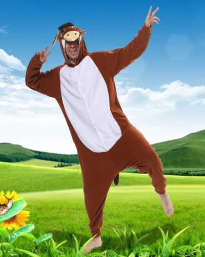 Vista 3 de Lifeye - Pijama para adulto con diseño de burro