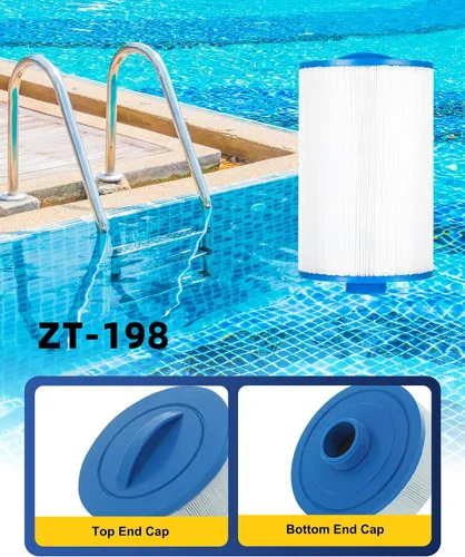 Vista 3 de ZOTEE Filtro de spa que reemplaza el filtro de bañera de hidromasaje Unicel 6CH-47 Filbur FC-0315 PTL47W-P4 373043, paquete de 2