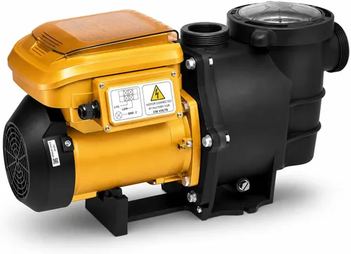 Vista 2 de XtremepowerUS 1.5HP Bomba de Piscina de Flujo Alto de Velocidad Variable con Panel de Control Inteligente Bomba de Piscina Enterrada con Adaptador