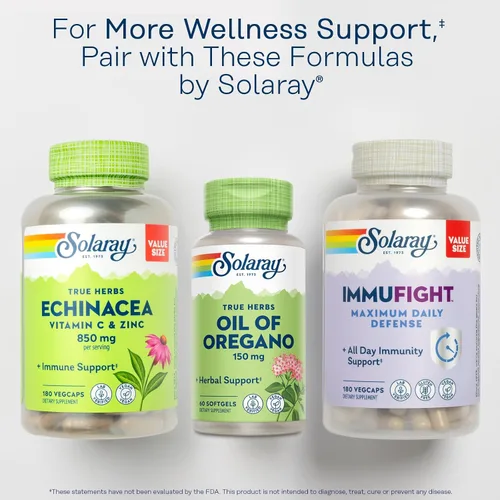 Vista 6 de SOLARAY Aceite de Orégano 150 mg Cápsulas Blandas, 60 Cápsulas Blandas