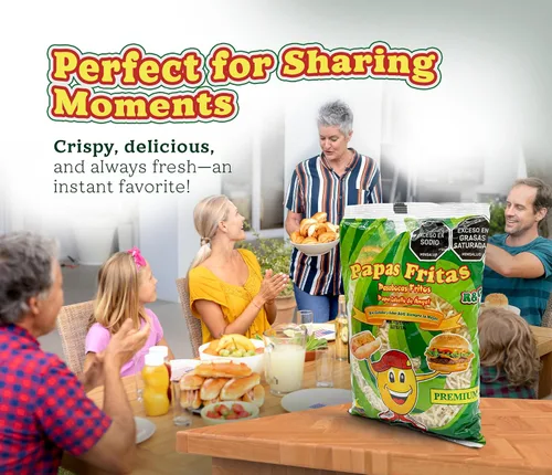 Vista 2 de R&G Patatas fritas Angel Hair - Bocadillo crujiente con sabor prémium - Bolsa de patatas fritas tamaño fiesta de 2.2 lbs - Comidas y alimentos