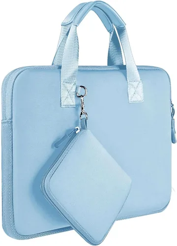 Vista 23 de Hseok Sk01bl01 - Funda de neopreno para portátil de 14 pulgadas con funda