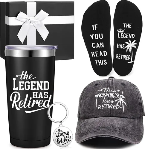 Vista 8 de Set de regalos de bandera americana Sieral para hombres incluye vaso, gorra de béisbol, calcetines, llavero con caja de regalo para veteranos
