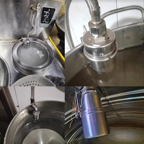 Vista 7 de Válvula de flotador de acero inoxidable con control automático de nivel de agua, paquete de 2, 1/2 pulgada, diseño de entrada lateral de grado 304