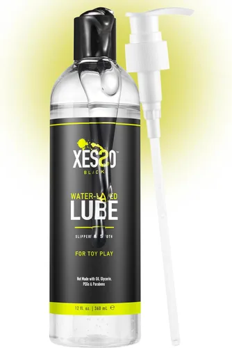 Vista 11 de XESSO Lubricante a base de agua de 8.3 onzas líquidas, totalmente natural e hipoalergénico sin glicerina ni parabenos, pH equilibrado, gel de masaje