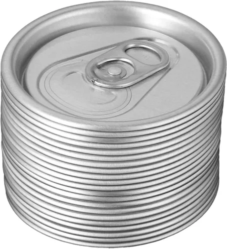 Vista 8 de Aislor Fundas para tapas de latas, cubierta protectora de anillo para latas de soda, cubierta protectora para latas de bebidas, color rojo, 20