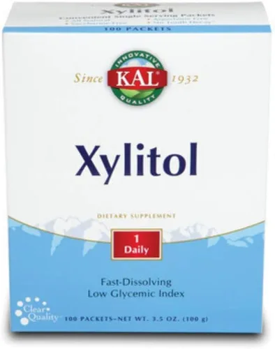 Vista 5 de KAL Xilitol en polvo, 6 onzas