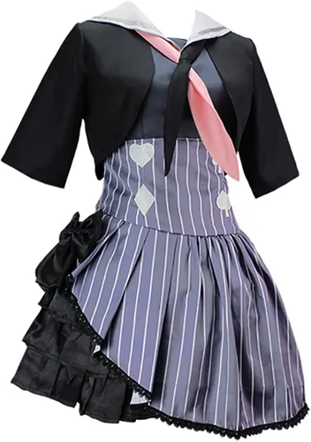 Vista 2 de Akiyama - Disfraz de Mizuki para cosplay, vestido de actuación en escenario, uniforme de Halloween, conjunto completo