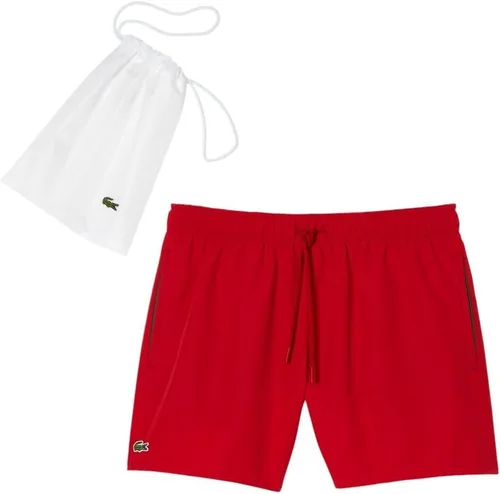 Vista 19 de Lacoste Bañador de secado rápido para hombre de 5.5 pulgadas