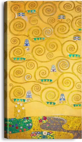 Vista 51 de A&T ARTWORK Avenue to Schloss Kammer por Gustav Klimt. Las reproducciones de arte clásico del mundo, impresiones en lienzo giclée para decoración