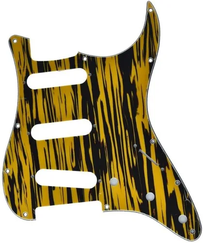 Vista 8 de KAISH - Golpeador de 11 agujeros estilo ST/Strat, SSS, para Stratocaster de EE. UU./México, perla de abulón