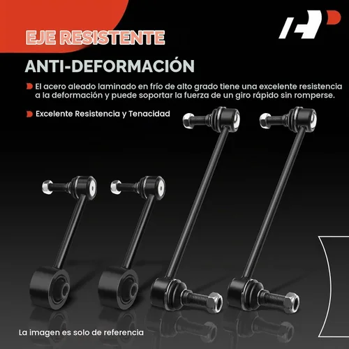 Vista 4 de A-Premium - Kit de enlace de barra estabilizadora delantera y trasera