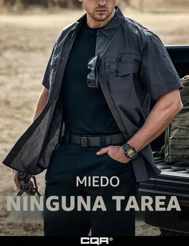 Vista 3 de CQR - cinturón táctico, cinturón resistente estilo militar, correa de malla EDC con hebilla de liberación rápida Paquete de 2 Dura Nylon Negro