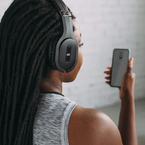 Vista 8 de PSB Altavoces M4U 8 MKII Auriculares inalámbricos con cancelación de ruido Bluetooth - Negro