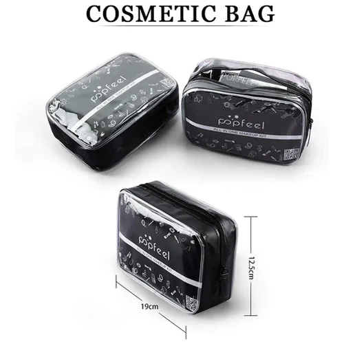 Vista 7 de Newooh - Juego de maquillaje profesional, kit de iniciación de cosméticos con bolsa de almacenamiento, paleta de maquillaje portátil de viaje, juego