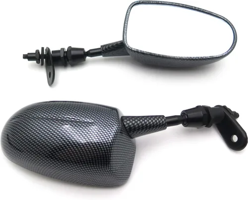Vista 7 de HONGK - Mini espejo compatible con CBR600RR F1/F2/F3 F4/F4i 900RR 929RR 954RR 1000RR RC51 Carbon [B01C0SW17E]