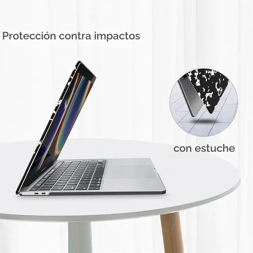 Vista 6 de Fintie Funda rígida para MacBook Pro de 13 pulgadas, libro de composición