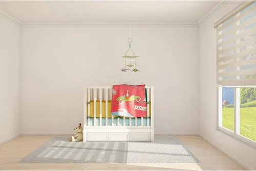 Vista 6 de CHICOLOGY - Sombras de cebra sin varillas para uso diario, tratamiento de doble capa para ventana de filtrado de luz, ideal para niños y perfecto