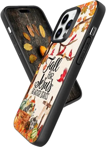 Vista 3 de Fall Tree Fall for Jesus He Never Leaves - Funda para iPhone 16, 15, 14, 13, 12, 11 Pro Max, Galaxy S25, S24, S23, S22, S21, FE, Note 20, Ultra A16
