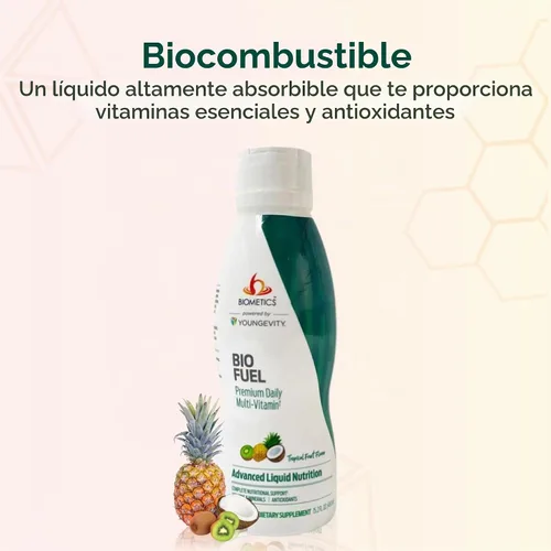 Vista 2 de Biometics Bio Fuel Premium Multi Vitamina Potente Nutrición para alimentar tu cuerpo 15.2 onzas líquidas