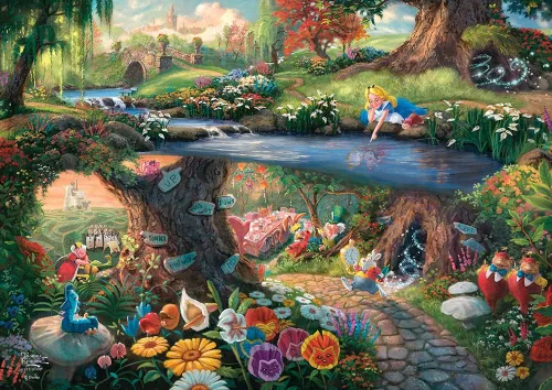 Vista 49 de MIGHTYPRINT Disney – La Bella Durmiente – Princesa Aurora y el Príncipe Felipe – Arte de pared duradero de 24 x 17 pulgadas – No hecho de papel