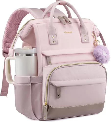 Vista 31 de LOVEVOOK Mochila para laptop para mujer, 15,6 pulg.