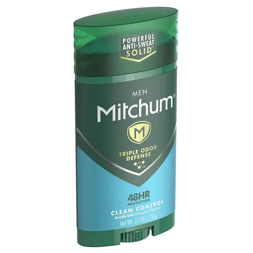 Vista 5 de Mitchum Men Advanced Control, Clean Control Invisible Solid 2.7 oz (paquete de 4)
