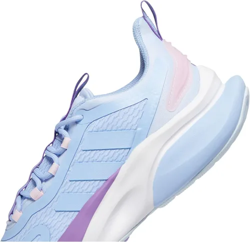 Vista 5 de adidas Tenis de correr Alphabounce+ para mujer, Amanecer azulamanecer azulfusión violeta
