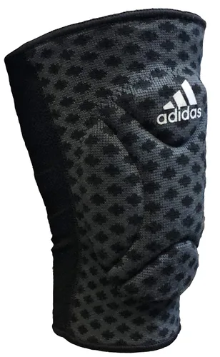 Vista 2 de Rodillera reversible para lucha libre de adidas para adulto (Negro/Gris, XS)