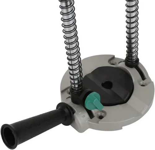 Vista 3 de Soporte de taladro de ángulo ajustable para carpintería, soporte de taladro de mano eléctrico de 45 grados, soporte de accesorio de herramienta