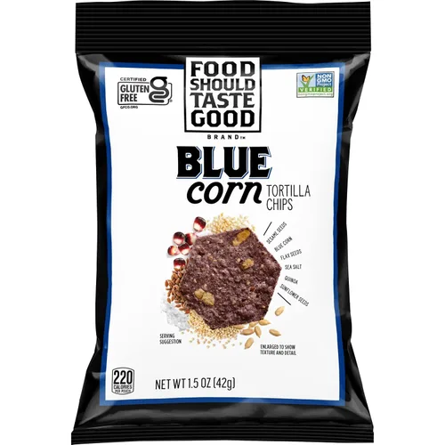 Vista 8 de Food Should Taste Good Chips de tortilla, batata, 1.5 onzas (paquete de 24)