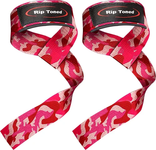 Vista 17 de Rip Toned Lasso Lifting Straps for Weightlifting, 23¼" Padded