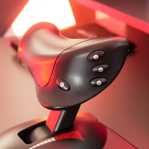 Vista 6 de Thrustmaster t-flight hotas X Flight Stick driver con USBNegro (PlayStation 3PC) producto qualityfast Shipping