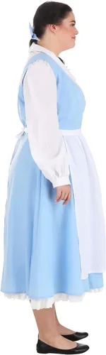 Vista 8 de La Bella y la Bestia - Vestido de disfraz azul de Belle