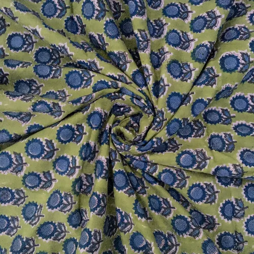 Vista 13 de E-Tailor® Tela de algodón precortada impresa a mano, ideal para costura, manualidades, tapicería, patchwork, cortinas, acolchados, etc. Azul-amarillo