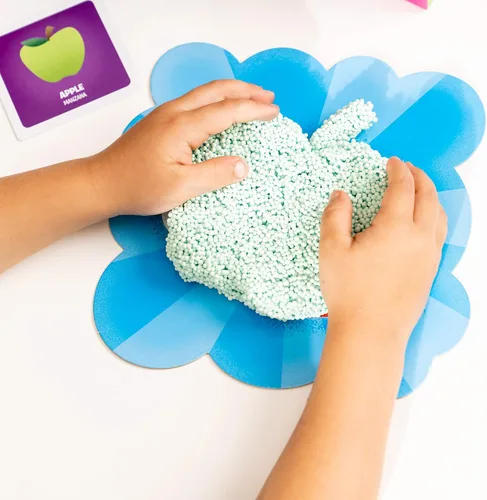 Vista 3 de Educational Insights The Playfoam Family Game, un juguete de adivinanzas para esculpir con Playfoam original, para 4 o más jugadores, juegos de mesa
