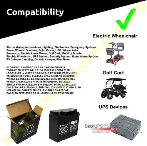 Vista 3 de UB12180 UB12220 12V 18AH T3 Terminales SLA Batería de plomo ácido sellada para carrito de golf Solar UPS Scooter
