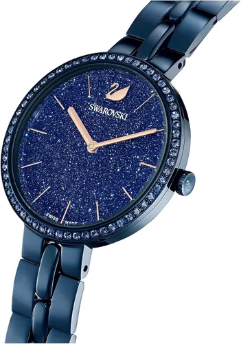 Vista 4 de SWAROVSKI Cosmopolitan - Reloj de cuarzo suizo Azul