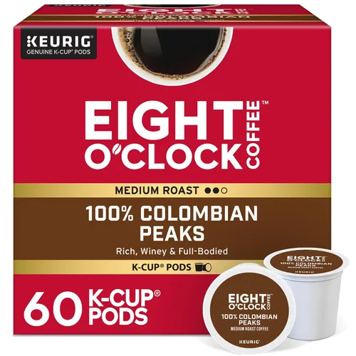 Vista 20 de Eight O'Clock Coffee K-Cups 100% colombianas (96 unidades)
