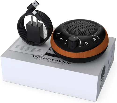 Vista 7 de Máquina de Ruido Blanco y Sonido Marrón iDealSleep, Máquina de Ruido Blanco, 30 Sonidos Relajantes, Terapia de Sonido para Bebés, Niños, Adultos