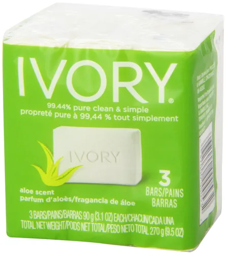 Vista 11 de Simply Ivory Barra de baño de aloe de Ivory, 3 unidades (paquete de 3)