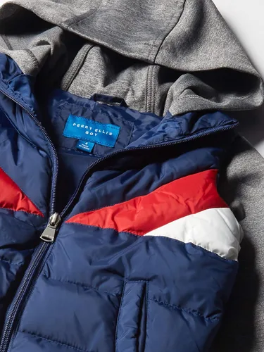 Vista 3 de Perry Ellis Boys Little Quilted Puffers